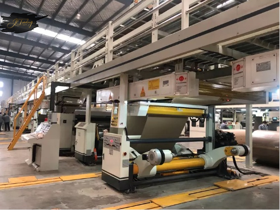 Automatic High Speed Corrugated Paperboard Make Production Line Plant Machine